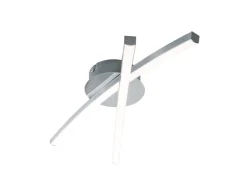 casaNOVA LED Deckenlampe JAMBO chromfarbig