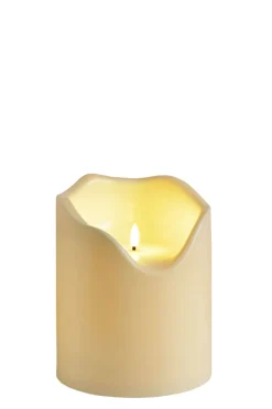casaNOVA LED Kerze 16 /20 cm creme