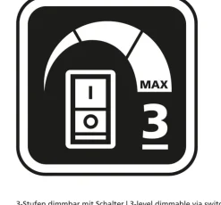 casaNOVA LED Schreibtischlampe COLOR III weiß