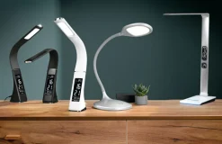 casaNOVA LED Schreibtischlampe SWING schwarz