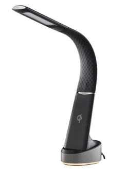 casaNOVA LED Schreibtischlampe JAZZ Qi schwarz