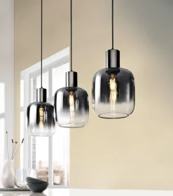 casaNOVA Retrofit Balkenpendel SVENJA 3-flg anthrazit