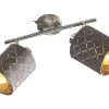 casaNOVA Retrofit Deckenlampe CHARMING 2 Spots cappuccino