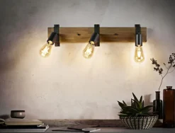 casaNOVA Retrofit Deckenlampe ANTIK 3 Spots