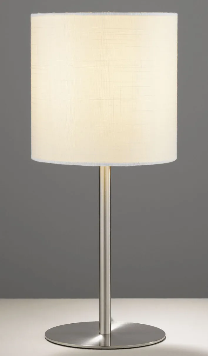 casaNOVA Retrofit Tischlampe LIA weiß