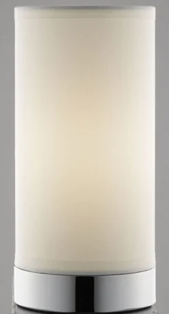 casaNOVA Retrofit Tischlampe RONNY 21 cm weiß