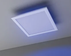 casaNOVA Smart Home CCT LED Deckenlampe COLORES 30 x 30 cm weiß