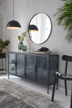 casaNOVA Vase 26,5 cm 2-teilig grün