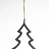 casanova Weihnachten Deko Anhänger Tannenbaum 25 cm schwarz