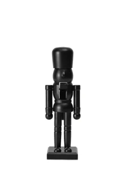 casaNOVA Weihnachten Dekofigur Nussknacker 28 cm schwarz