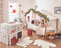 casaNOVA Weihnachten Kaffeetasse TANNENDUFT & LICHTERGLANZ weiß