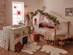 casaNOVA Weihnachten Kaffeetasse TANNENDUFT & LICHTERGLANZ weiß