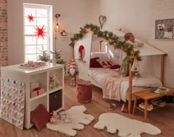 casaNOVA Weihnachten LED Lichtobjekt Haus 18 cm