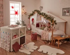 casaNOVA Weihnachten LED Lichtobjekt Haus 18 cm