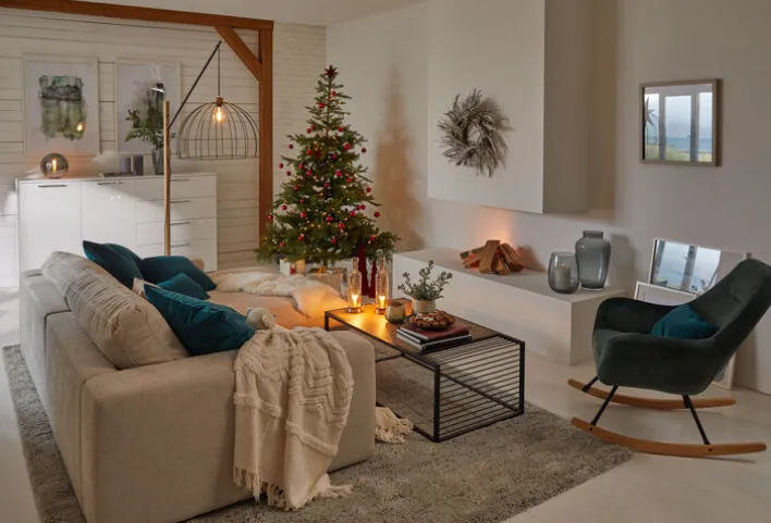 casaNOVA Weihnachtsbaum 210 cm grün