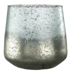 casaNOVA Windlicht 15 cm blau