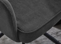 CASAVANTI Armlehnenstuhl MADRID Bezug Cord grau