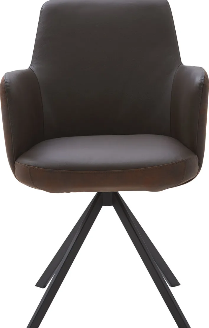 CASAVANTI Armlehnstuhl VERONA II dunkelbraun