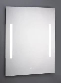 CASAVANTI Badspiegel beleuchtet mit LED 70 x 120 cm Spiegelglas