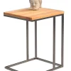 CASAVANTI Beistelltisch 38 x 62 x 43 cm Holz massiv braun