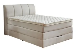CASAVANTI Boxspringbett MILANO 140 x 200 cm beige