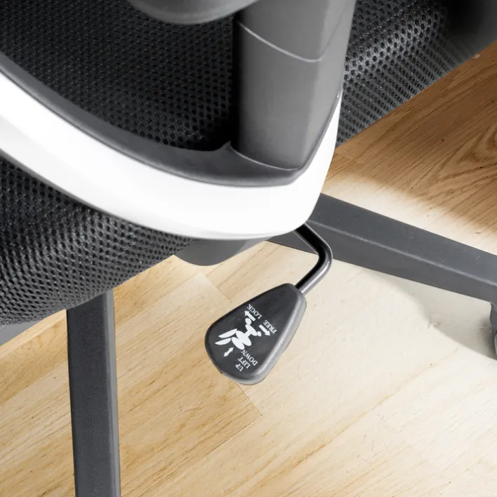 CASAVANTI Bürostuhl 65 x 104 x 65 cm Stoff schwarz