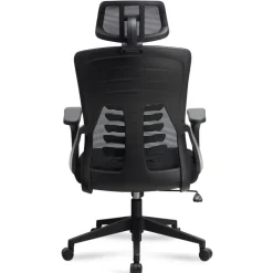 CASAVANTI Bürostuhl 65x123x65 cm Stoff schwarz