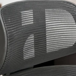 CASAVANTI Bürostuhl 65x123x65 cm Stoff schwarz