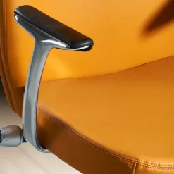 CASAVANTI Bürostuhl 74x125x74 cm Kunstleder braun