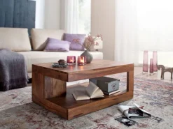 CASAVANTI Couchtisch 60 x 90 cm Sheesham massiv
