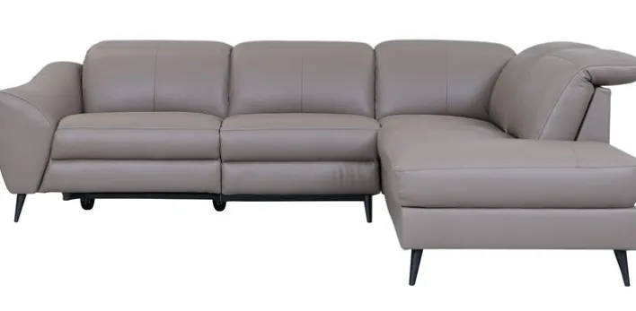 CASAVANTI Ecksofa COMO taupe