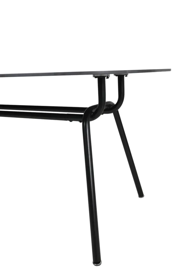 CASAVANTI Esstisch 150 x 90 cm schwarz