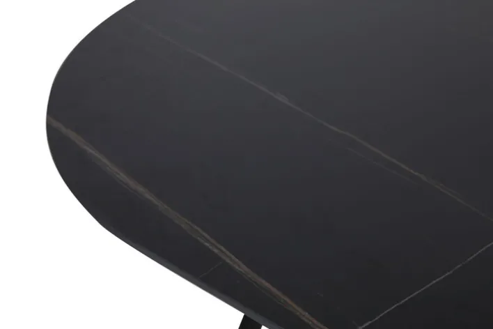 CASAVANTI Esstisch 150 x 90 cm schwarz