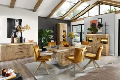 CASAVANTI Esstisch MODENA 180 - 280 x 100 cm Viking Oak