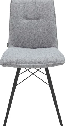 CASAVANTI Esszimmerstuhl MIA hellgrau/schwarz