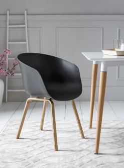 CASAVANTI Esszimmerstuhl 2er Set schwarz