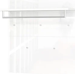 CASAVANTI Garderobenpaneel GENOVA 97 x 96 cm weiß