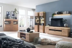 CASAVANTI Highboard BARCELONA 150 cm Balkeneiche bianco