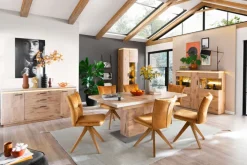 CASAVANTI Vitrine MODENA 75 x 209 cm Viking Oak