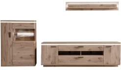 CASAVANTI Wohnwand MODENA I 3-teilig braun