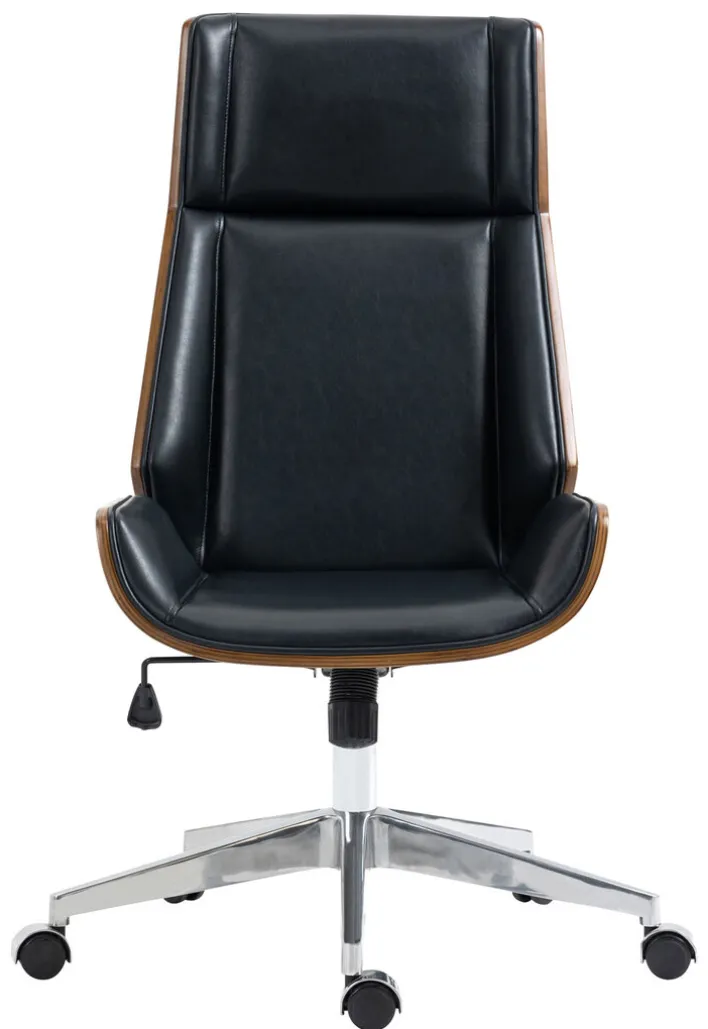 Chefsessel schwarz/ braun