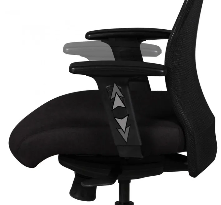 Chefsessel schwarz matt