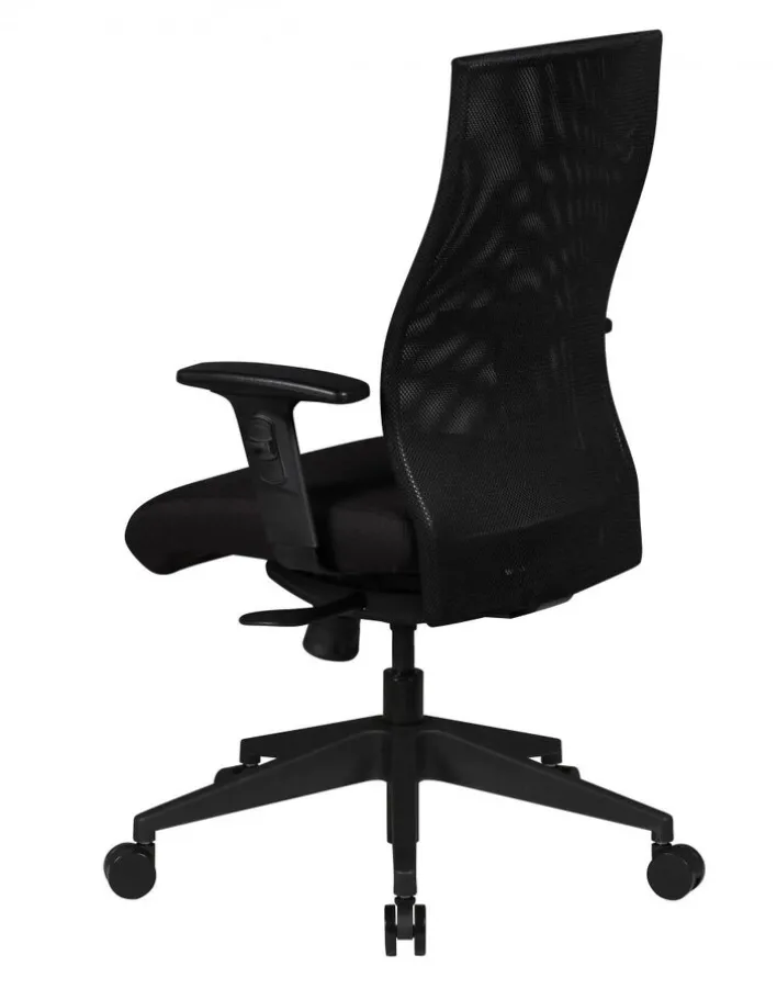 Chefsessel schwarz matt