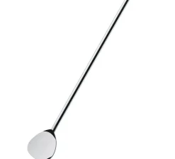 cilio Cocktaillöffel mit Trinkhalm 20 cm Edelstahl poliert