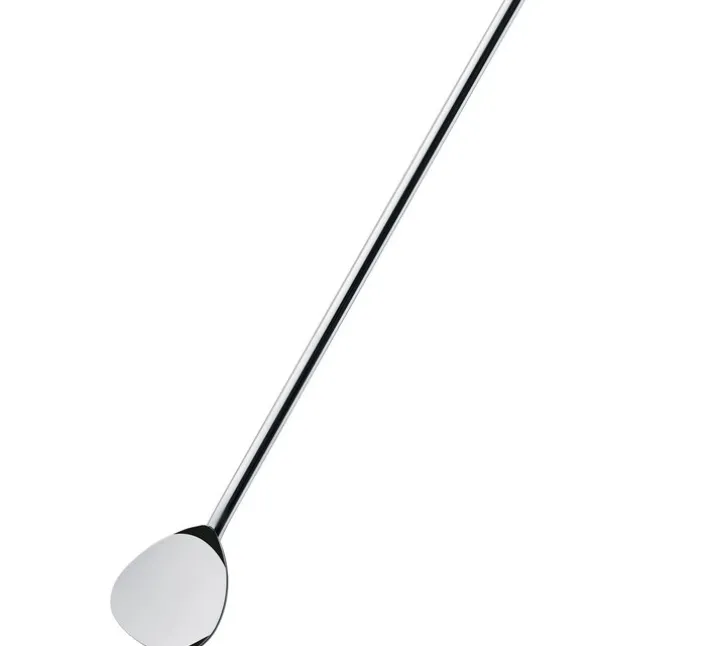 cilio Cocktaillöffel mit Trinkhalm 20 cm Edelstahl poliert