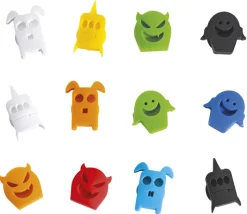 cilio Glasmarker-Set FANTASMA 12-teilig Silikon mehrfarbig