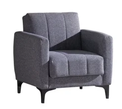 Cocktailsessel SEOUL grau