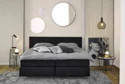 Couchtisch - Set KALMAR 2-tlg. Steinoptik schwarz/weiß