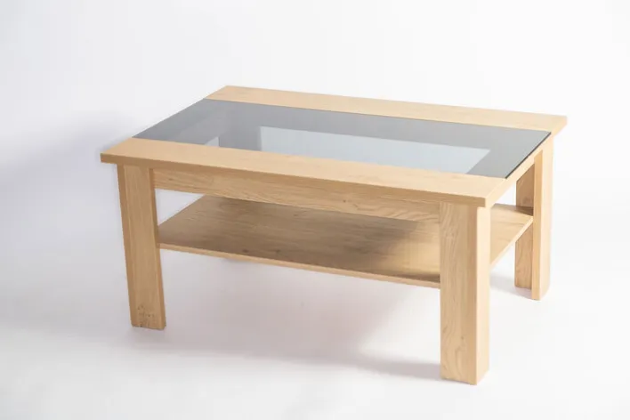 Couchtisch 105 x 70 cm Alteiche