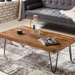 Couchtisch 115 x 60 cm braun